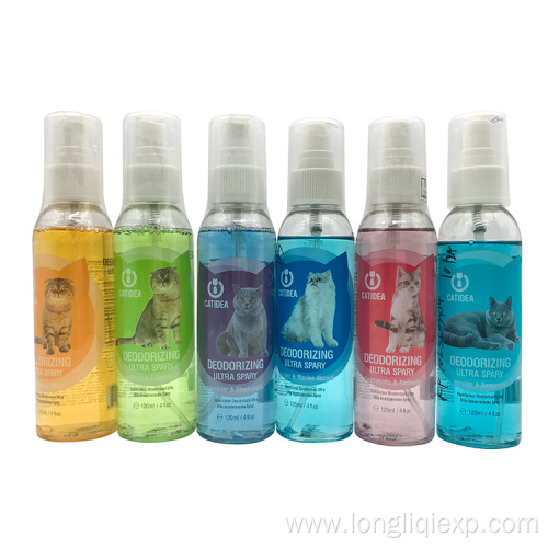 120ml High Quality Cat Deodorant Spray Pet Deodorizer